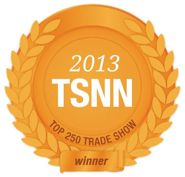 2013 TSNN - Top 250 Tradeshow Winner